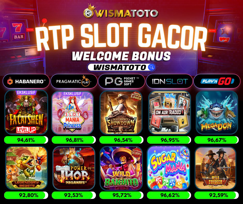 RTP Live > Platform Bocoran RTP Slot Gacor Hari Ini Terpercaya dan Terbaik